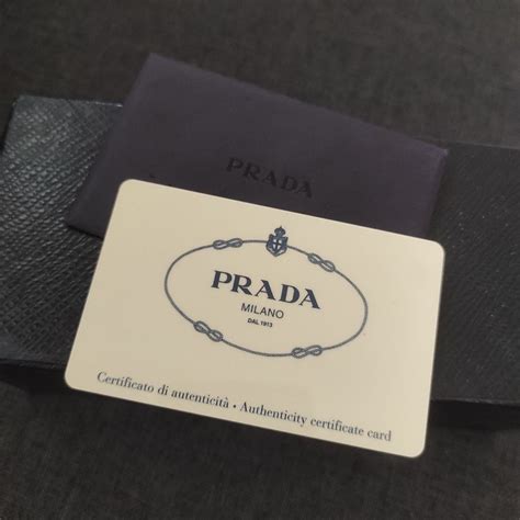 how to spot a fake prada double bag|prada authenticity certificate card.